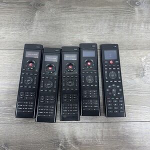 Control 4 System Remote Control Black C4-SR250B-Z-B Lot Of 5 Turn On